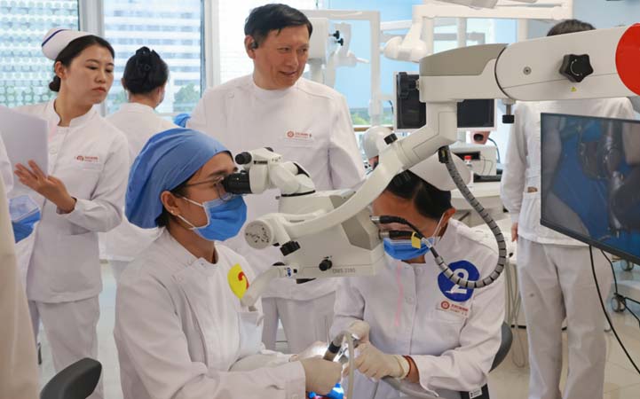 岗位练兵 | 显微根管治疗技术比武及四手操作技术挑战赛